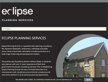 Tablet Screenshot of eclipseplanningservices.com